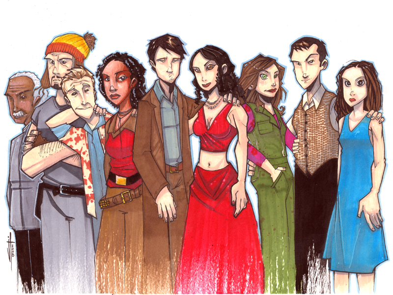 Illustration for article titled The Coolest Firefly Art in the 'Verse